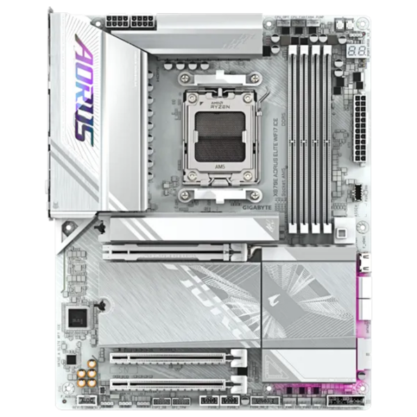 Placă de bază Gigabyte X870E A ELITE WIFI7 ICE ATX  photo 2