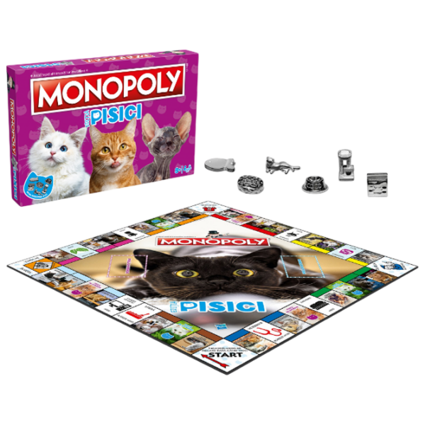 Настольная игра Winning Moves Cats Monopoly, 6+
