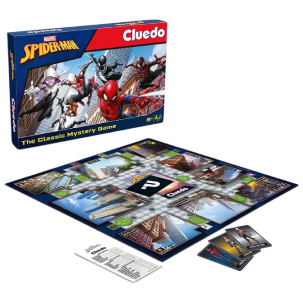 Настольная игра Winning Moves Cluedo Spider-Man Стратегия, 6+ photo 1