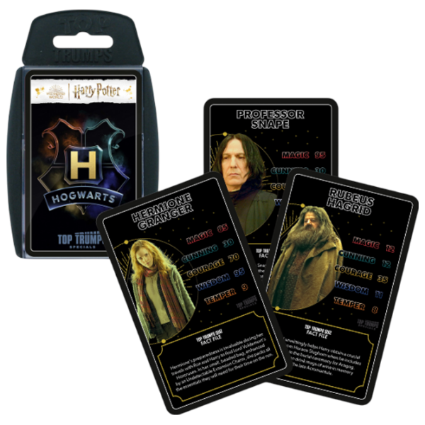 Joc de masă Winning Moves Top Trumps Heroes of Hogwarts Dezvoltare, 6+