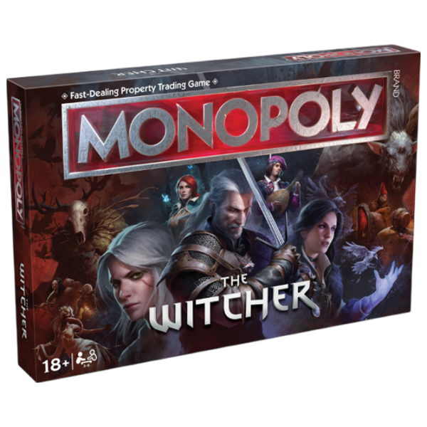 Joc de masă Winning Moves The Witcher Monopoly, 18+ photo 5