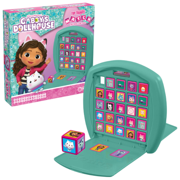 Joc de masă Winning Moves Top Trumps Match Gabby's Dollhouse Strategie, 3+