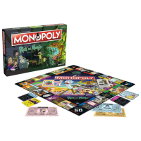 Joc de masă Winning Moves Rick and Morty Monopoly, 12+