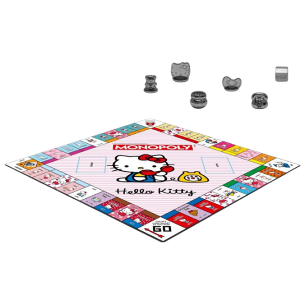 Joc de masă Winning Moves Hello Kitty Monopoly, 3+ photo 2