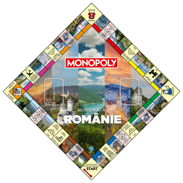 Настольная игра Winning Moves Замечательная Румыния Monopoly, 6+ photo 1