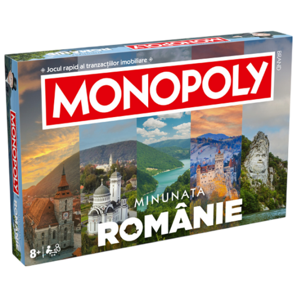Настольная игра Winning Moves Замечательная Румыния Monopoly, 6+ photo 4