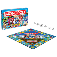 Joc de masă Winning Moves Sonic The Hedgehog Monopoly, 6+