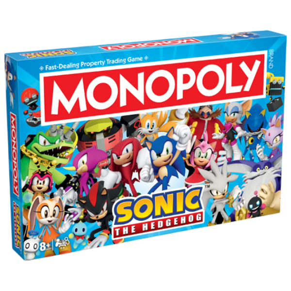 Joc de masă Winning Moves Sonic The Hedgehog Monopoly, 6+ photo 5