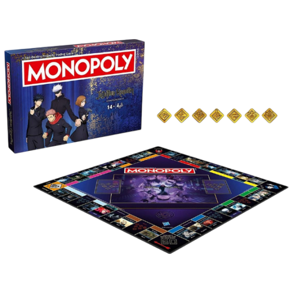 Joc de masă Winning Moves Jujutsu Kaisen Monopoly, 12+ photo 1