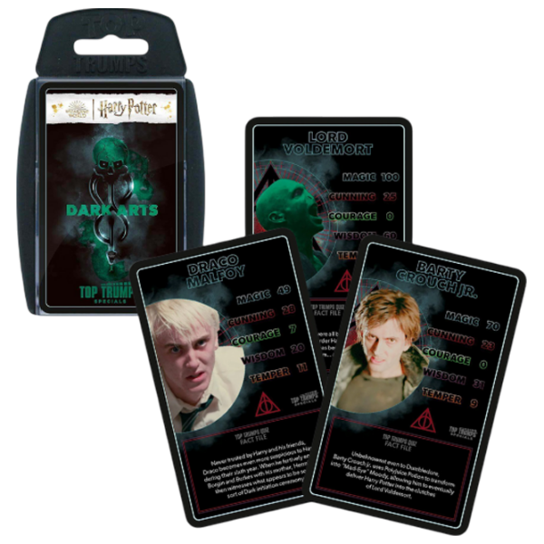 Joc de masă Winning Moves Top Trumps Harry Potter - The Dark Arts Strategie, 6+