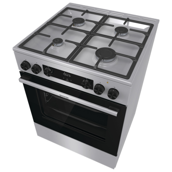 Aragaz Gorenje GK6C4XF Inox Tipul plitei: Pe gaz, 71 l, Tipul cuptorului: Electric photo 4