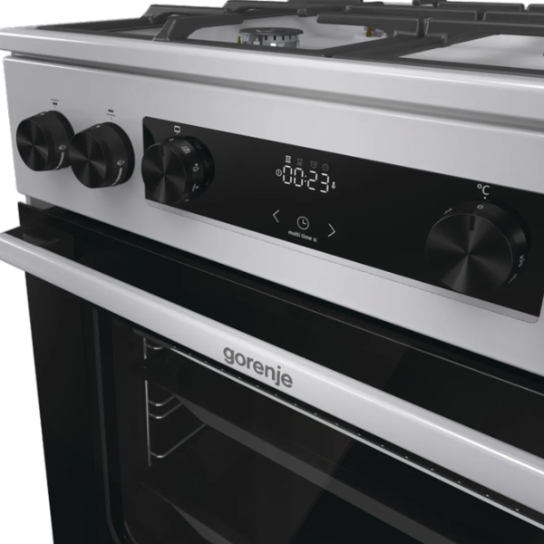 Aragaz Gorenje GK6C4XF Inox Tipul plitei: Pe gaz, 71 l, Tipul cuptorului: Electric photo 9