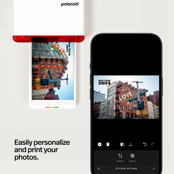 Foto imprimantă Polaroid Hi-Print 4x6 Photo Printer Bundle White  photo 7