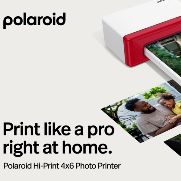 Foto imprimantă Polaroid Hi-Print 4x6 Photo Printer Bundle White  photo 9