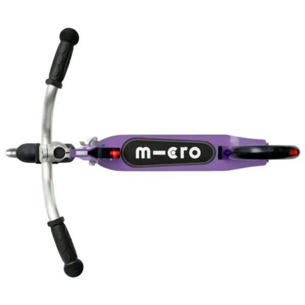 Trotinetă pentru copii cu două roți Micro Cruiser LED (SA0251) Purple 5 ani, 100 kg, Din PU photo 3