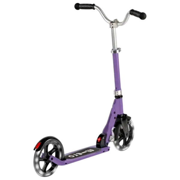 Trotinetă pentru copii cu două roți Micro Cruiser LED (SA0251) Purple 5 ani, 100 kg, Din PU photo 4