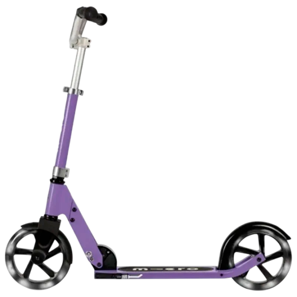Trotinetă pentru copii cu două roți Micro Cruiser LED (SA0251) Purple 5 ani, 100 kg, Din PU photo 5