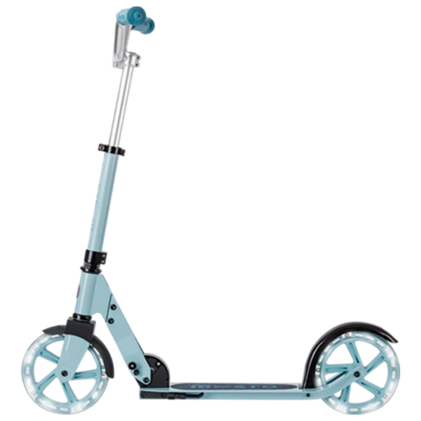 Trotinetă pentru copii cu două roți Micro Cruiser LED (SA0256) Blue 5 ani, 100 kg, Din PU photo 3