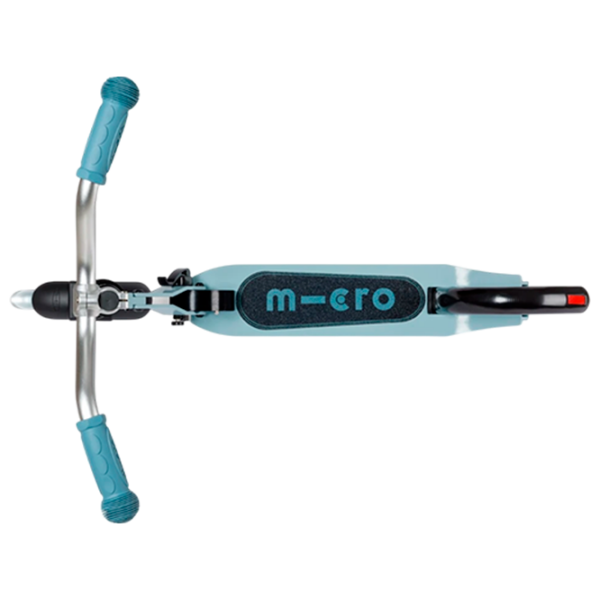Trotinetă pentru copii cu două roți Micro Cruiser LED (SA0256) Blue 5 ani, 100 kg, Din PU photo 4