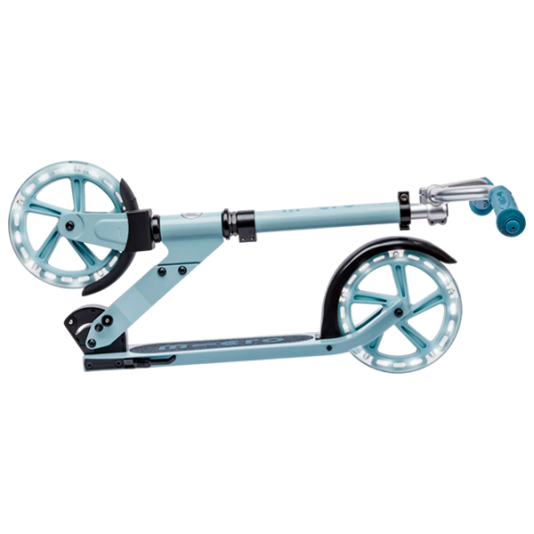 Trotinetă pentru copii cu două roți Micro Cruiser LED (SA0256) Blue 5 ani, 100 kg, Din PU photo 5