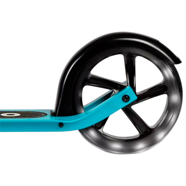 Детский двухколёсный самокат Micro Cruiser LED (SA0199) Aqua 5 лет, 100 кг, Полиуретановые photo 4
