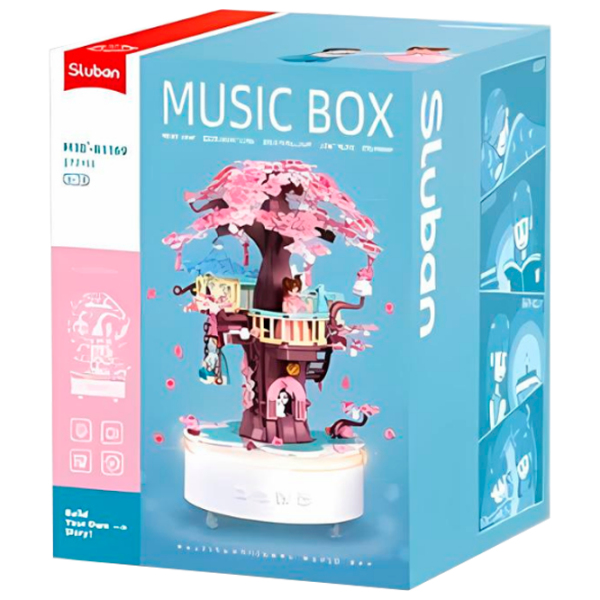 Constructor Sluban Tree house Pink Numărul de piese 577, 8+ photo 1