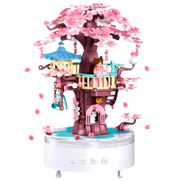 Constructor Sluban Tree house Pink Numărul de piese 577, 8+ photo 2