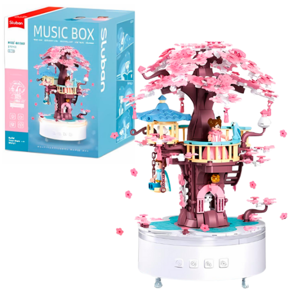 Constructor Sluban Tree house Pink Numărul de piese 577, 8+ photo 3