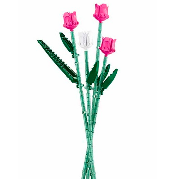 Constructor Sluban Tulips in vase Green Numărul de piese 203, 6+ photo 3