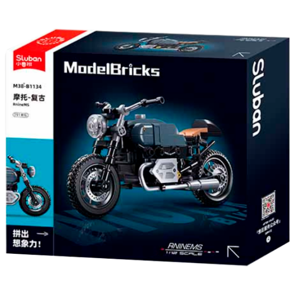 Constructor Sluban R9MS Black Numărul de piese 191, 6+ photo 1