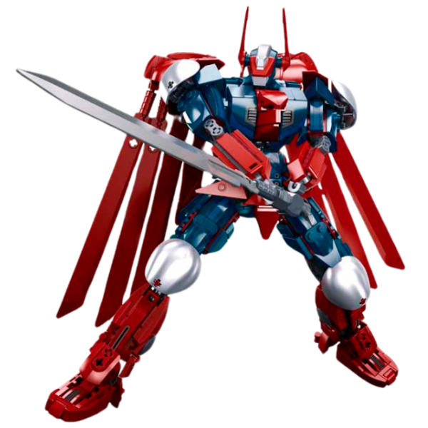 Constructor Sluban Kryptonian war robot Red Numărul de piese 538, 6+ photo 2