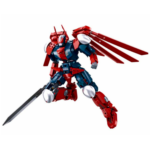 Constructor Sluban Kryptonian war robot Red Numărul de piese 538, 6+ photo 5