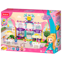 Constructor Sluban Bar Pink Numărul de piese 358, 6+