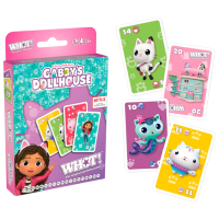 Joc de masă Winning Moves WHOT! Gabby's Dollhouse Carti de joc, 5+