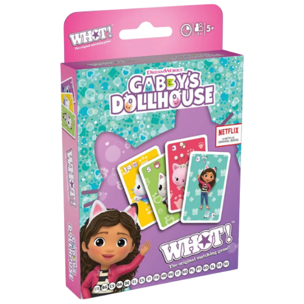 Настольная игра Winning Moves WHOT! Gabby's Dollhouse Игральные карты, 5+ photo 3