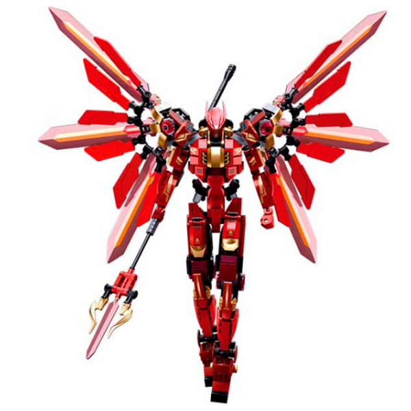 Constructor Sluban Athena Robot Red Numărul de piese 511, 6+ photo 3