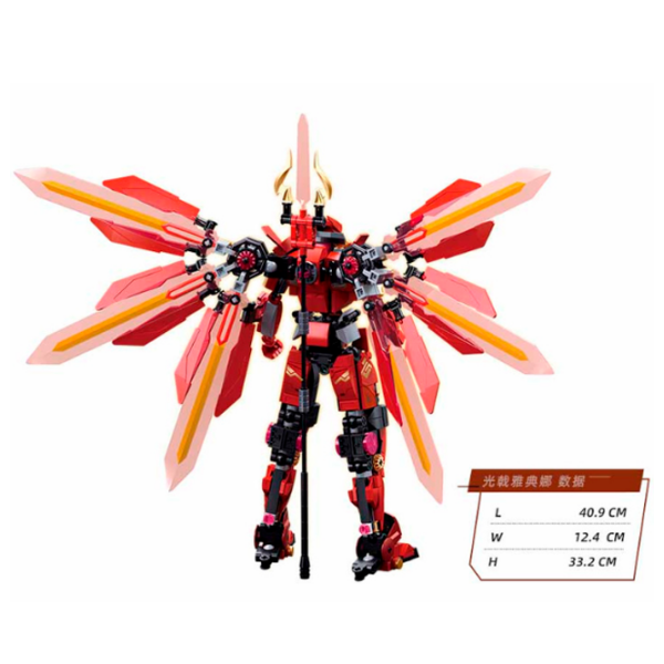 Constructor Sluban Athena Robot Red Numărul de piese 511, 6+ photo 4