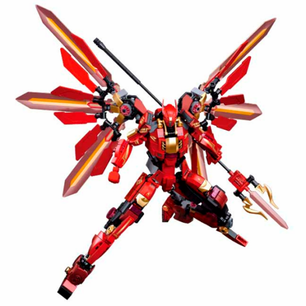 Constructor Sluban Athena Robot Red Numărul de piese 511, 6+ photo 6