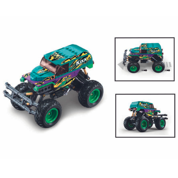 Constructor Sluban Monster Truck Green Numărul de piese 252, 6+ photo 6