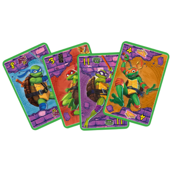 Настольная игра Winning Moves WHOT! Ninja Turtles Игральные карты, 5+ photo 2