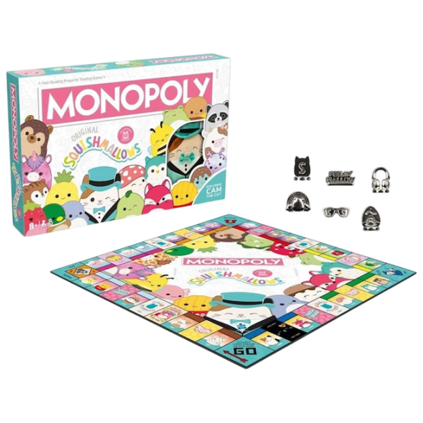 Joc de masă Winning Moves Squishmallows Monopoly, 8+
