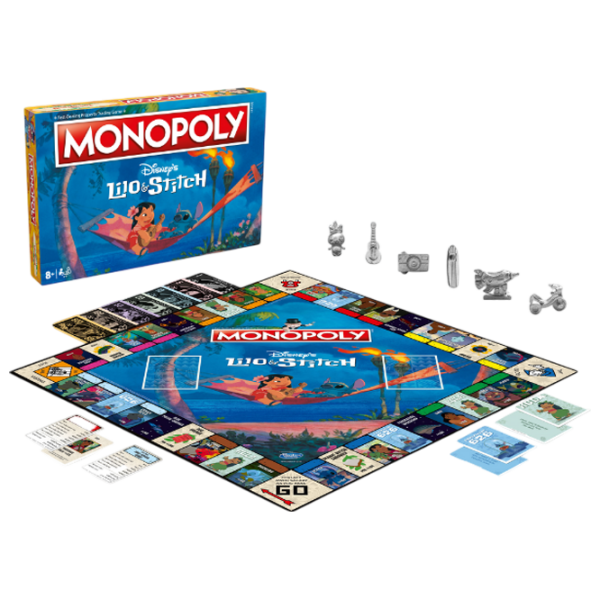 Настольная игра Winning Moves Lilo and Stitch Monopoly, 8+
