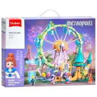 Constructor Sluban Panoramic wheel Multicolor Numărul de piese 504, 6+