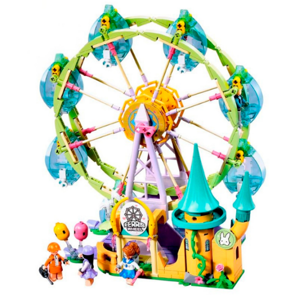 Constructor Sluban Panoramic wheel Multicolor Numărul de piese 504, 6+ photo 3