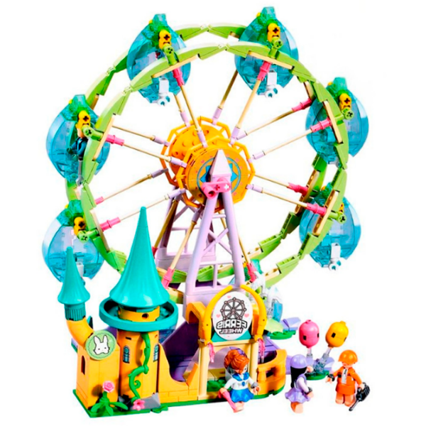 Constructor Sluban Panoramic wheel Multicolor Numărul de piese 504, 6+ photo 5