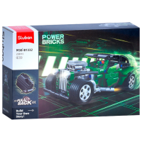 Constructor Sluban Vintage Car Green Numărul de piese 238, 6+