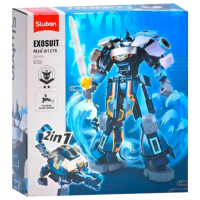 Constructor Sluban Robot Turtle Blue Numărul de piese 251, 6+