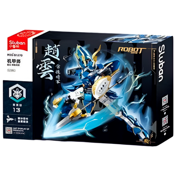 Constructor Sluban Zhao Yun Blue Numărul de piese 555, 6+ photo 1