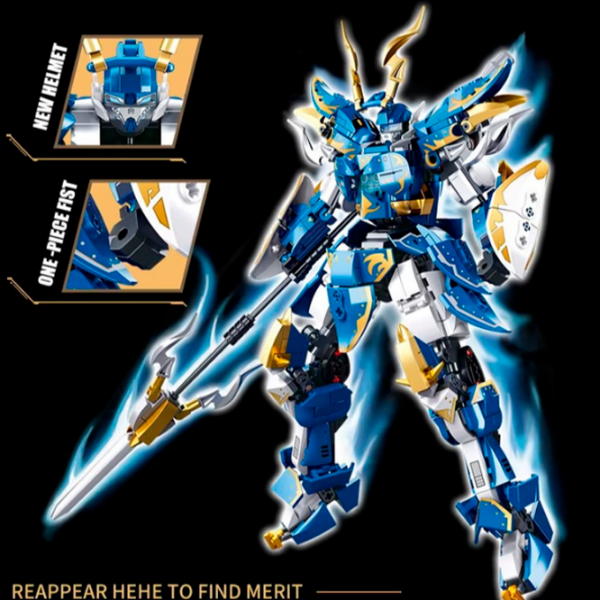 Constructor Sluban Zhao Yun Blue Numărul de piese 555, 6+ photo 5