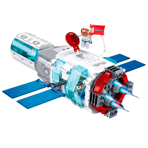 Constructor Sluban Space Station White Numărul de piese 292 , 6+ photo 3